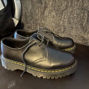Black Leather Men's Shoes